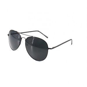 Chic Aviator Style Sunglasses Black